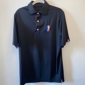 USAG You Suck At Golf Polo Navy